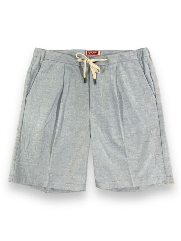 BERMUDA CON COULISSE FANTASIA COLOR CELESTE