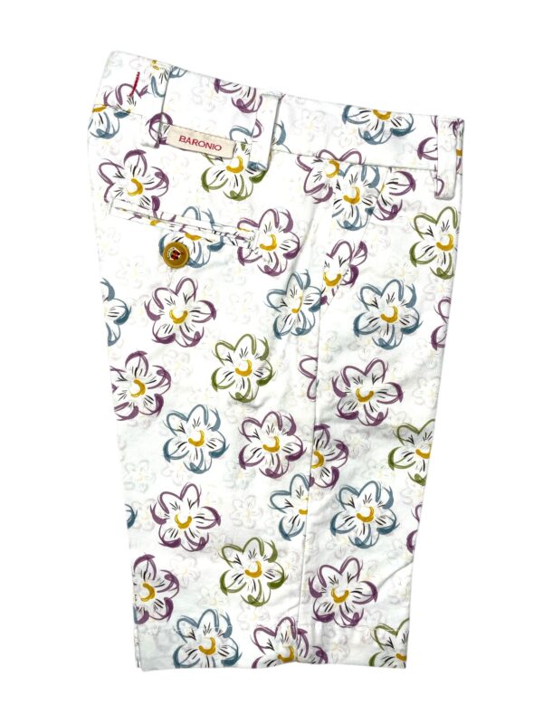 BERMUDA KIDS FANTASIA IN GABARDINE COLOR FLOREALE