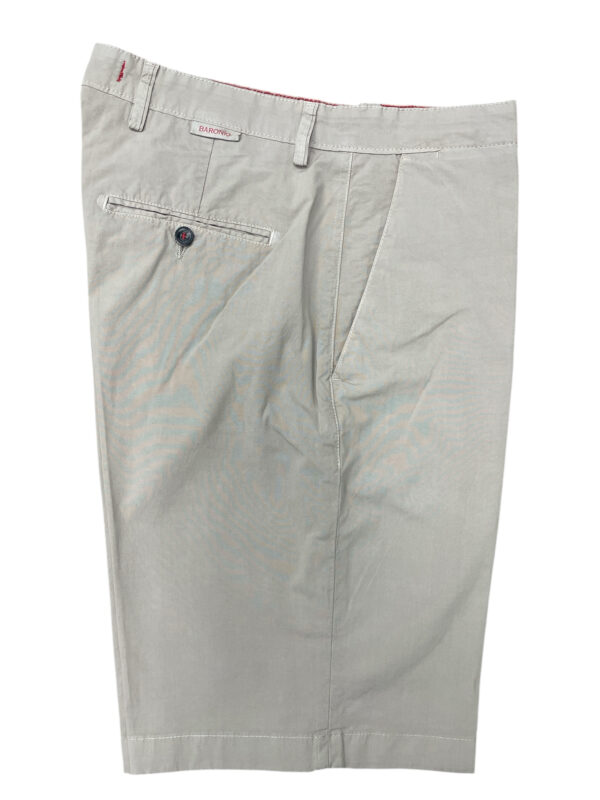 BERMUDA REGULAR FIT IN POPELINE COLOR BEIGE