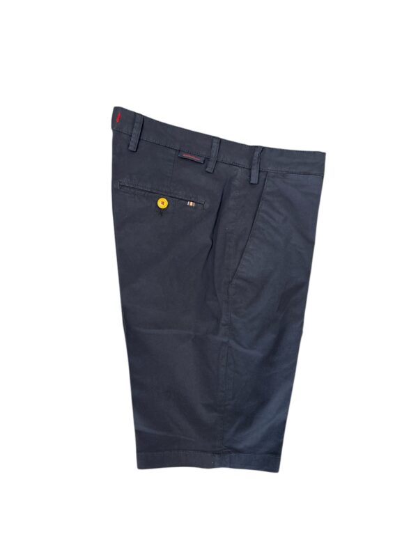 BERMUDA REGULAR FIT TINTA UNITA IN GABARDINE COLOR BLU