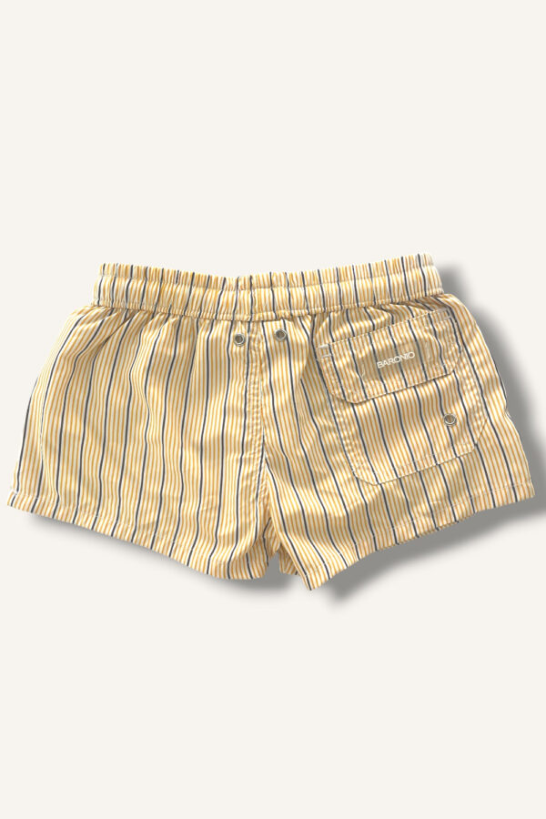 COSTUME KIDS COLORE GIALLO A RIGHE COLOR RIGA GIALLO