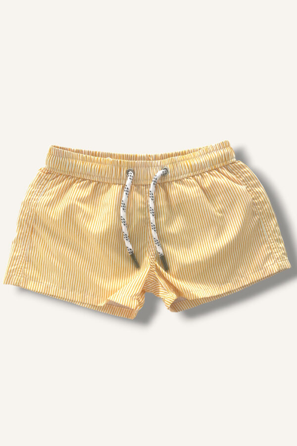 COSTUME KIDS FANTASIA A MICRORIGHE GIALLO COLOR GIALLO