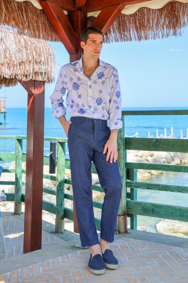 DENIM COMFORT FIT CON PENCE COLOR MEDIUM WASH