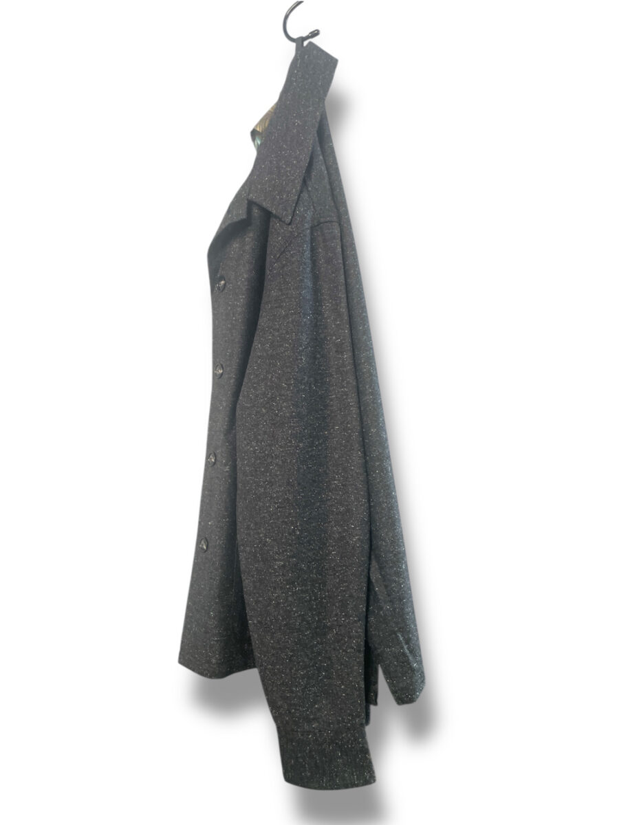GIACCA CAMICIA COLOR GRIGIO SCURO