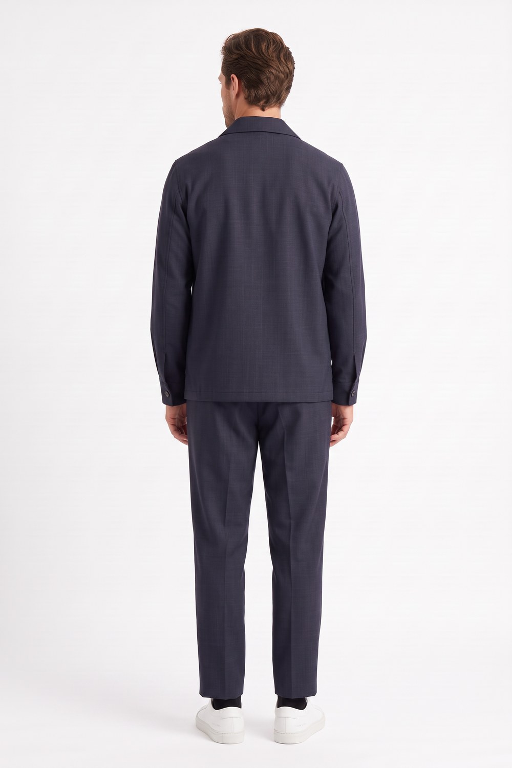 Overshirt in tasmania blu scuro Regular fit - immagine 2