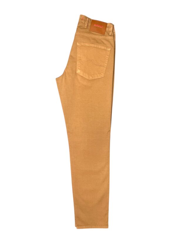 JEANS 5 TASCHE REGULAR FIT IN GABARDINE COLOR ARANCIO