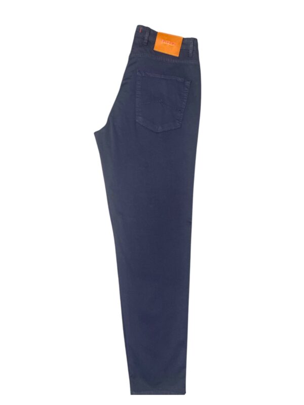 JEANS 5 TASCHE REGULAR FIT IN GABARDINE COLOR BLU SCURO