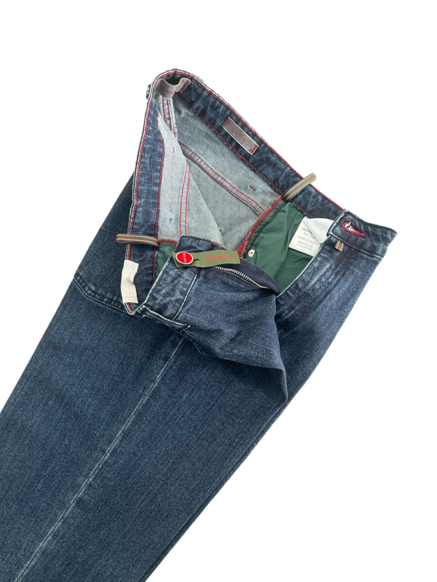 JEANS 5 TASCHE BLU WASH - immagine 3