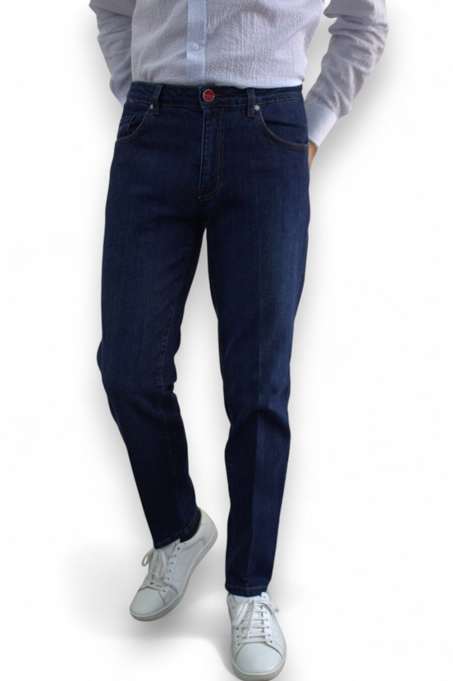 JEANS 5 TASCHE DARK WASH - immagine 4