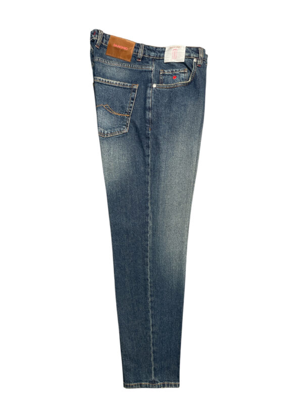 JEANS 5 TASCHE SANBLASTED WASH