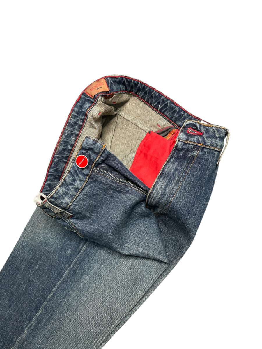 JEANS 5 TASCHE SANBLASTED WASH - immagine 3