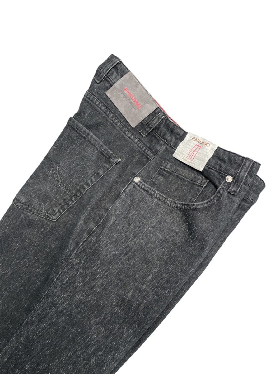 JEANS 5 TASCHE BLACK WASH - immagine 2