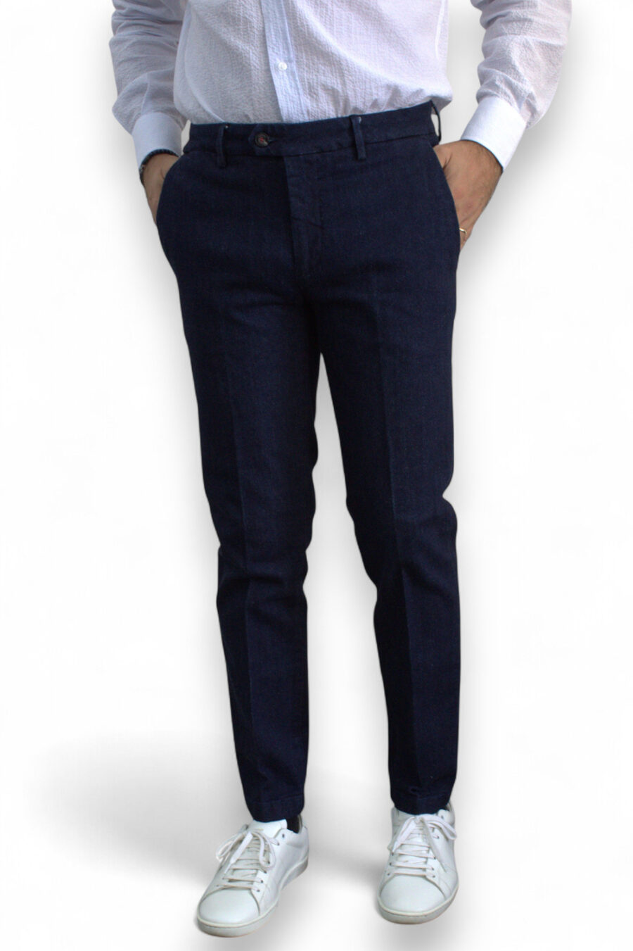 JEANS TASCA AMERICA SILM FIT MEDIUM WASH - immagine 4