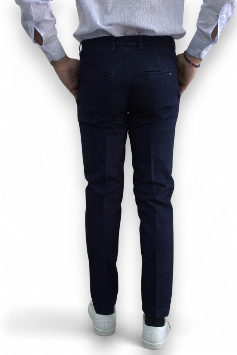 JEANS TASCA AMERICA SILM FIT MEDIUM WASH - immagine 6