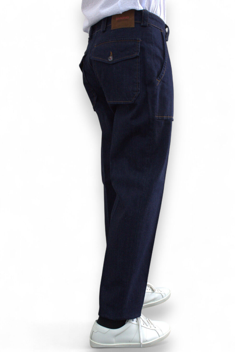 JEANS TASCA AMERICA COMFORT FIT DARK WASH - immagine 5
