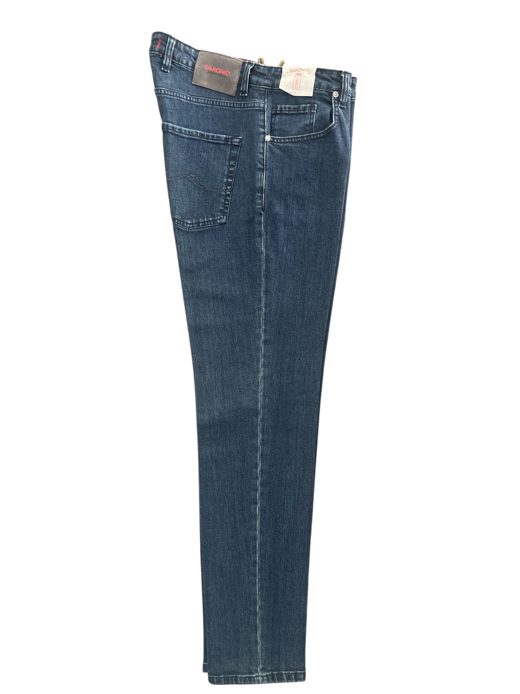 JEANS 5 TASCHE BLU WASH
