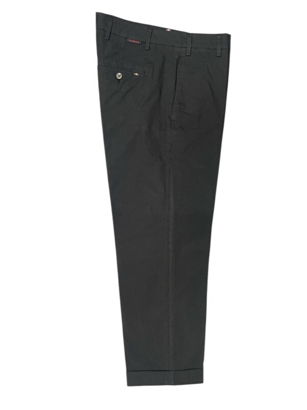 PANTALONE JAPAN FIT IN POPELINE COLOR NERO