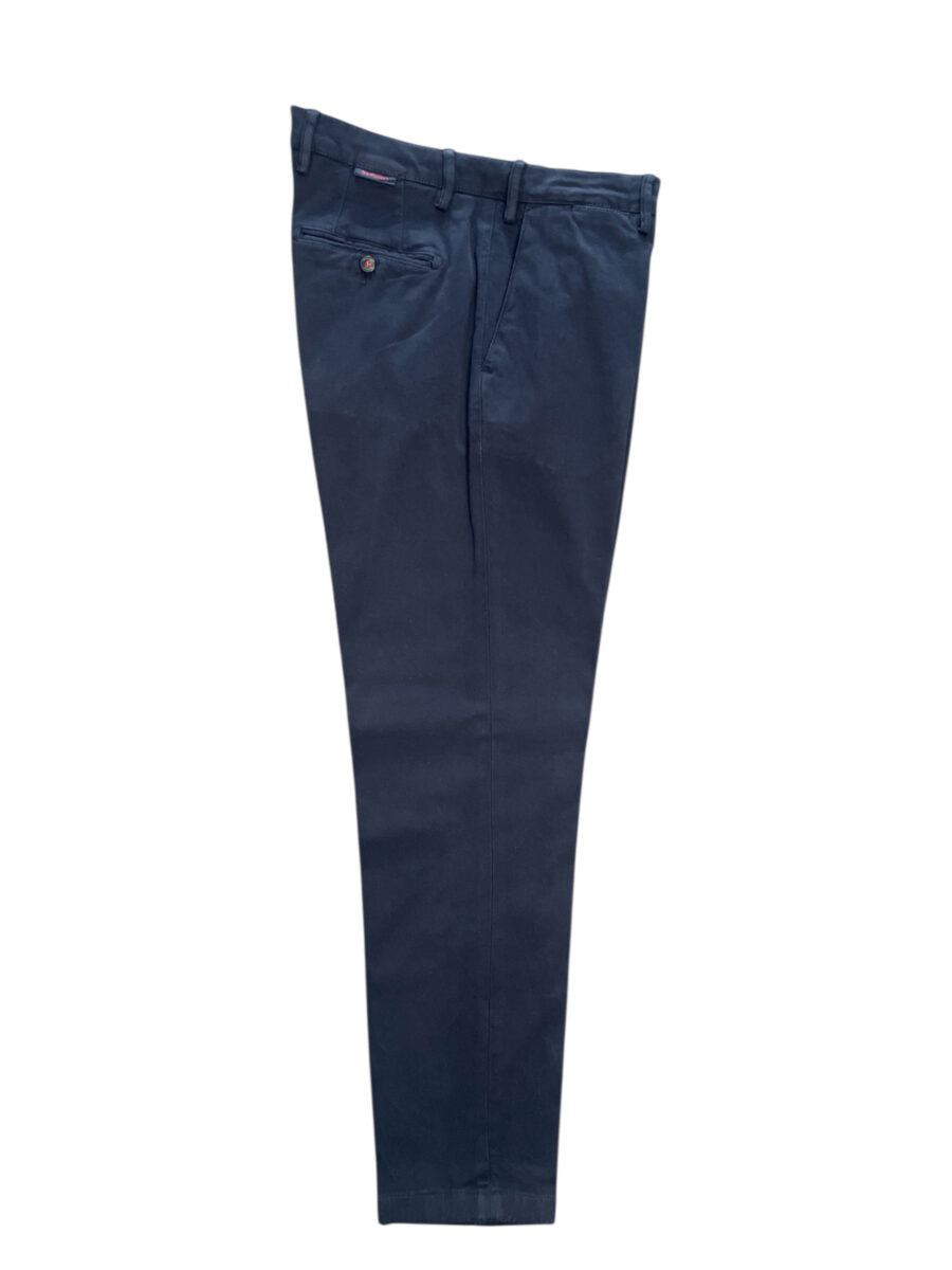 PANTALONE REGULAR FIT IN GABARDINE COLOR BLU