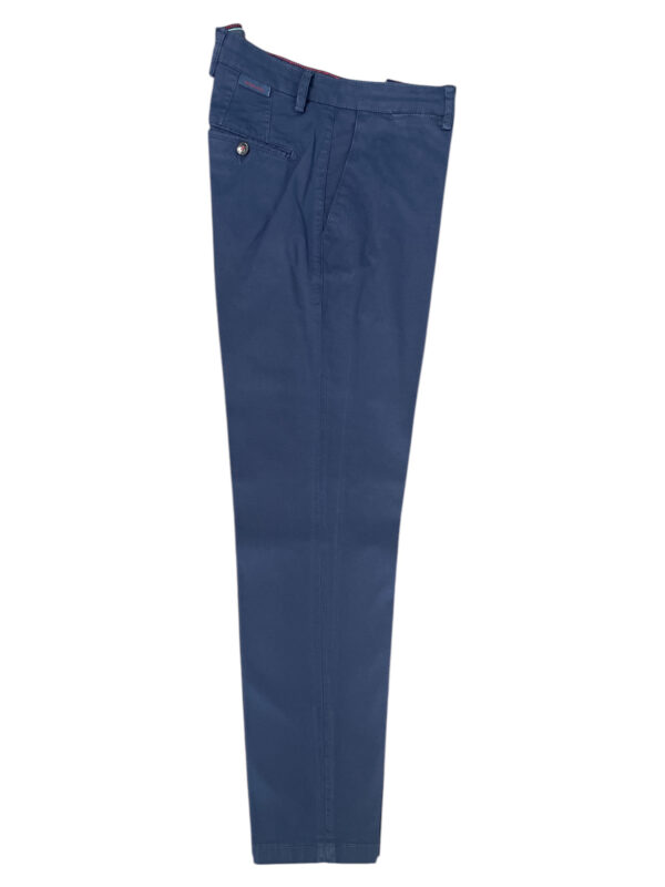 PANTALONE REGULAR FIT IN GABARDINE COLOR BLU CHIARO
