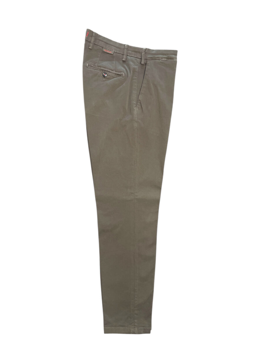 PANTALONE REGULAR FIT IN GABARDINE COLOR TORTORA