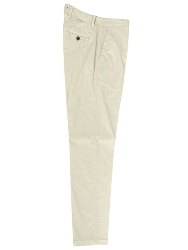 PANTALONE REGULAR FIT IN POPELINE COLOR BEIGE