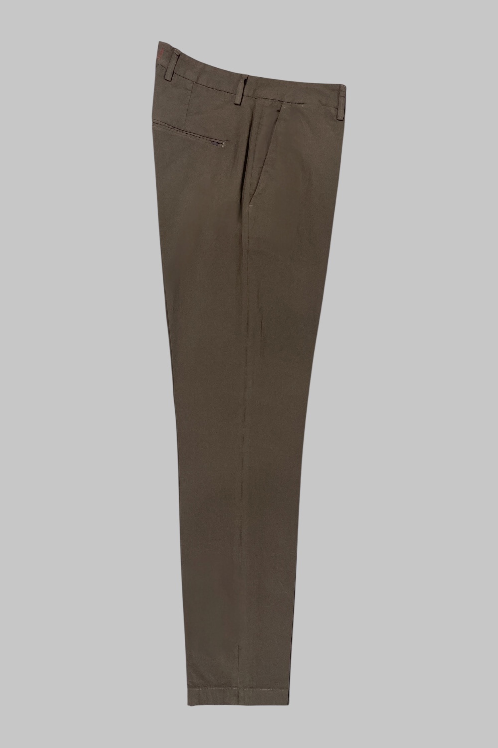 PANTALONE REEF SLIM FIT IN POPELINE COLOR MORO