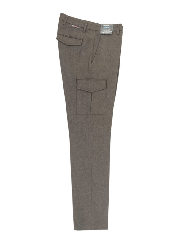 PANTALONE TASCA AMERICA COLOR TORTORA