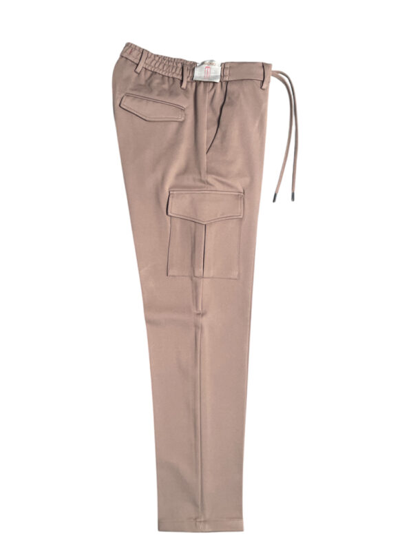 PANTALONE TASCA AMERICA COLOR TORTORA