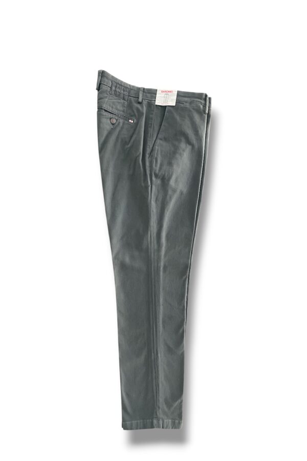 PANTALONE TASCA AMERICA IN GABARDINE REGULAR FIT COLOR GRIGIO SCURO-04