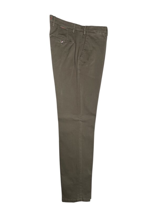 PANTALONE TASCA AMERICA IN GABARDINE REGULAR FIT COLOR TORTORA-41