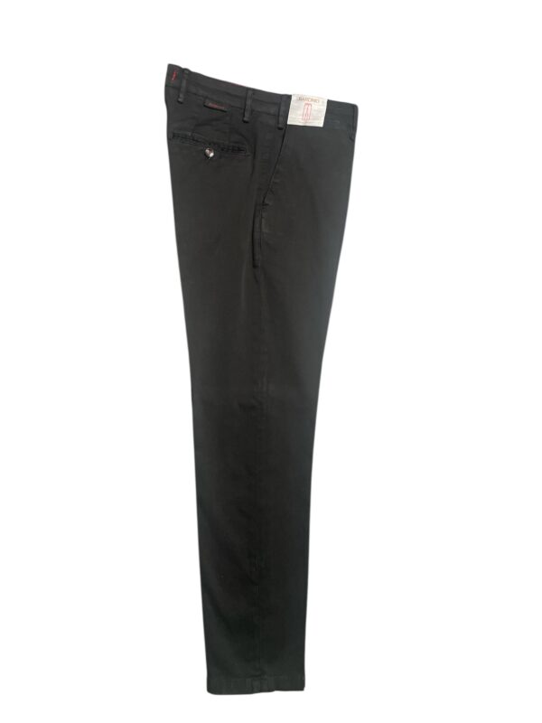 PANTALONE TASCA AMERICA IN GABARDINE REGULAR FIT COLOR NERO-06