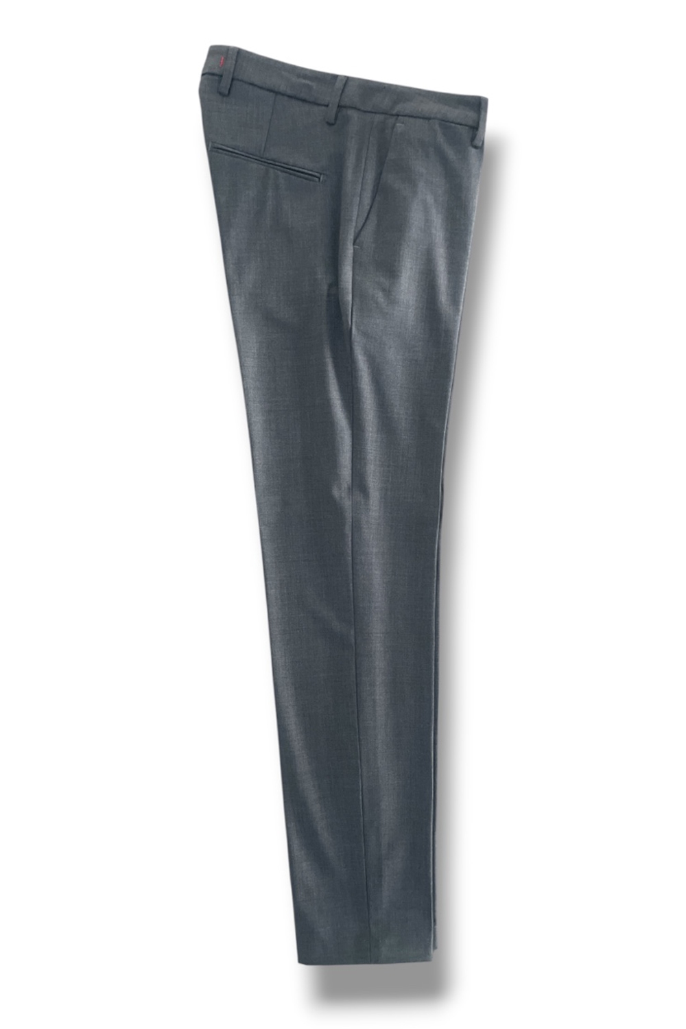 Pantalone Slim fit in tasmania color grigio scuro - immagine 3