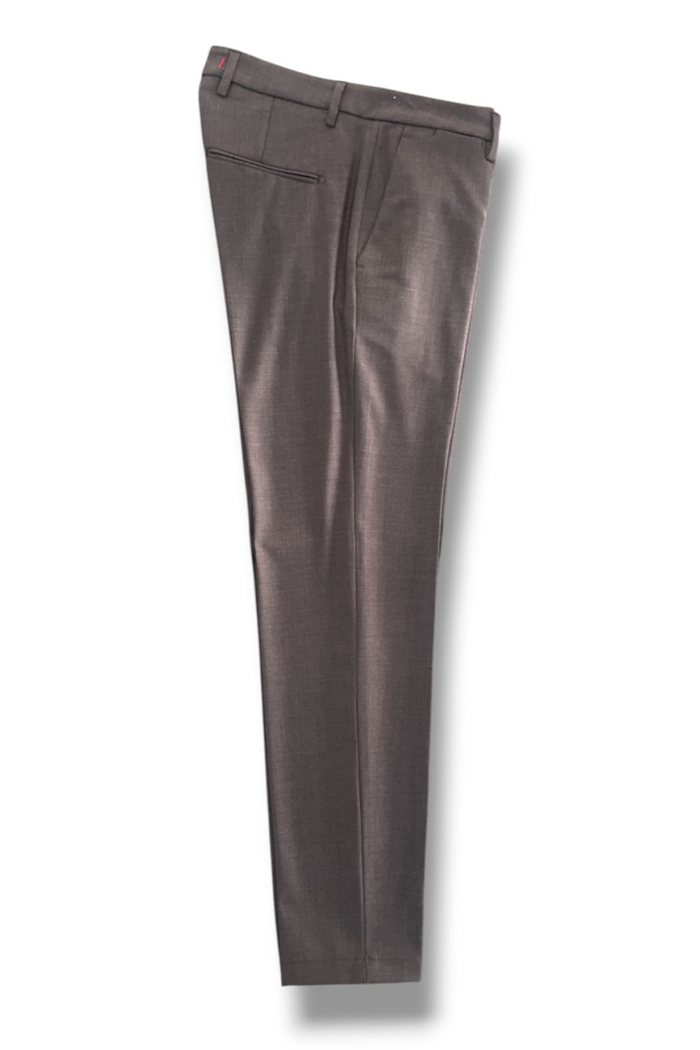 Pantalone Slim fit in tasmania color moro - immagine 3