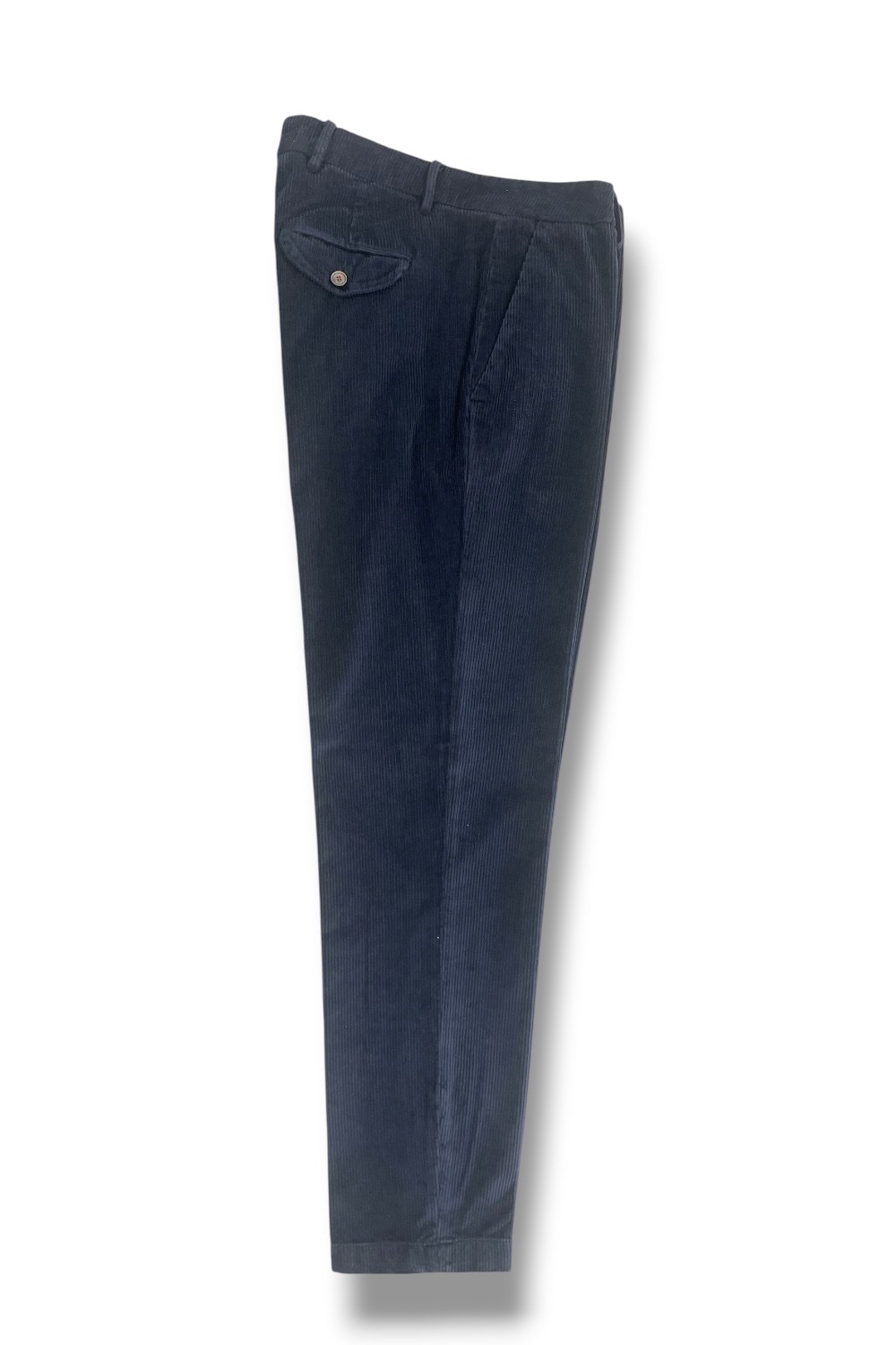 Pantalone tasca america con pattine su retro Comfort fit color blu scuro - immagine 3