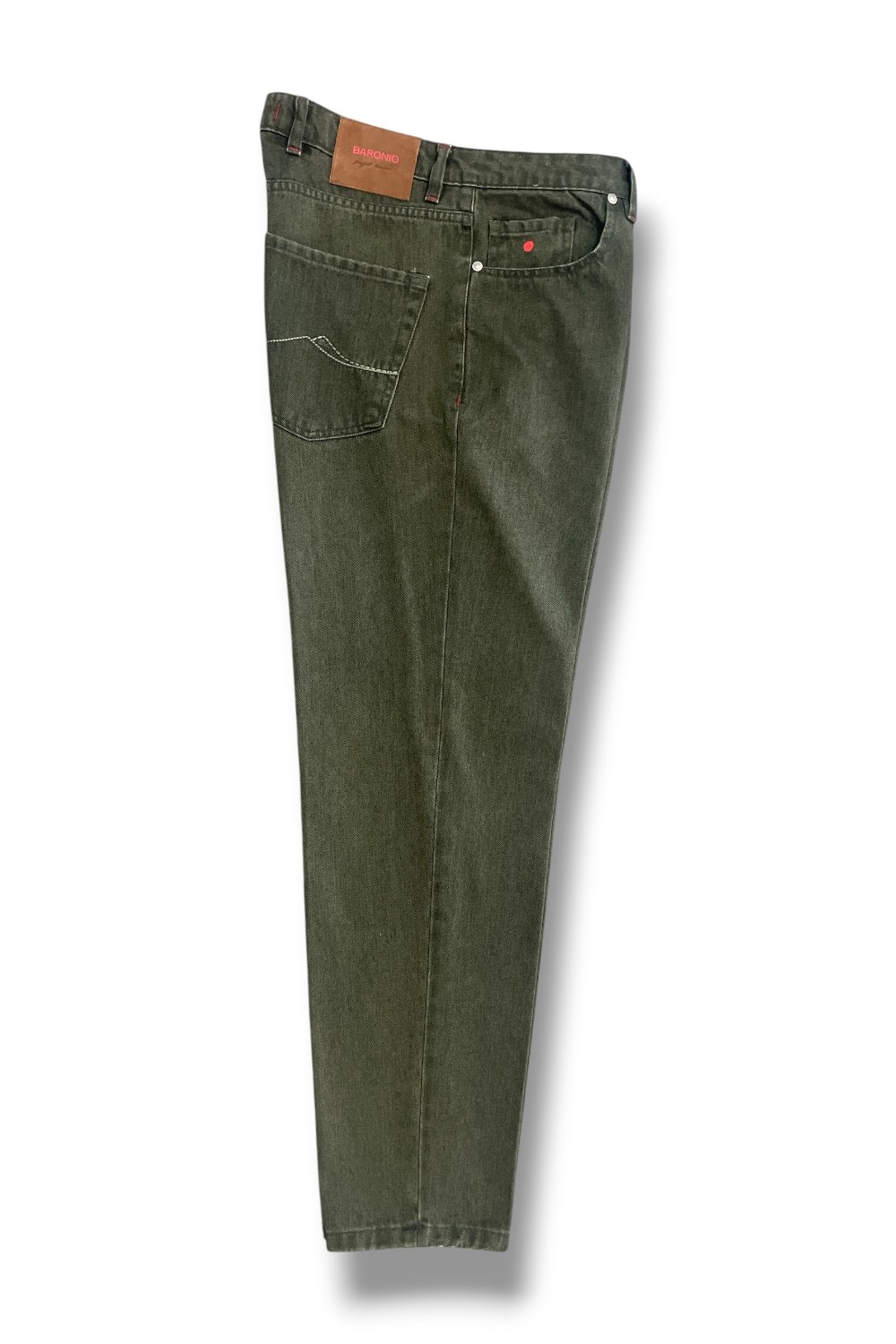 PANTALONE CINQUE TASCHE IN VELLUTO