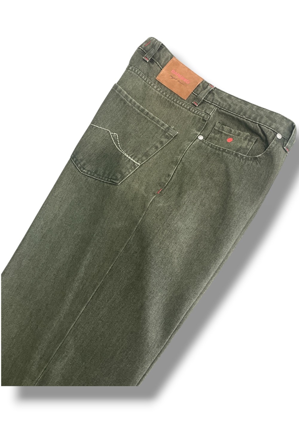 REGOLAR FIT COLOR VERDE MILITARE